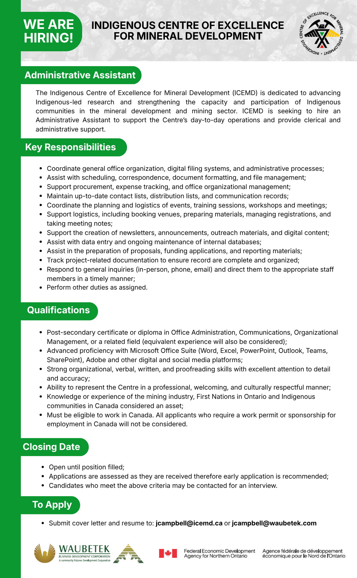 Administrative Assistant